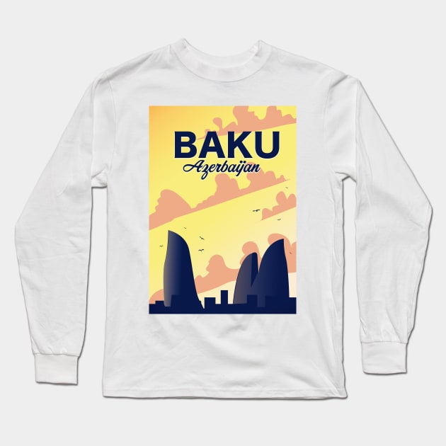 Baku Long Sleeve T-Shirt by nickemporium1